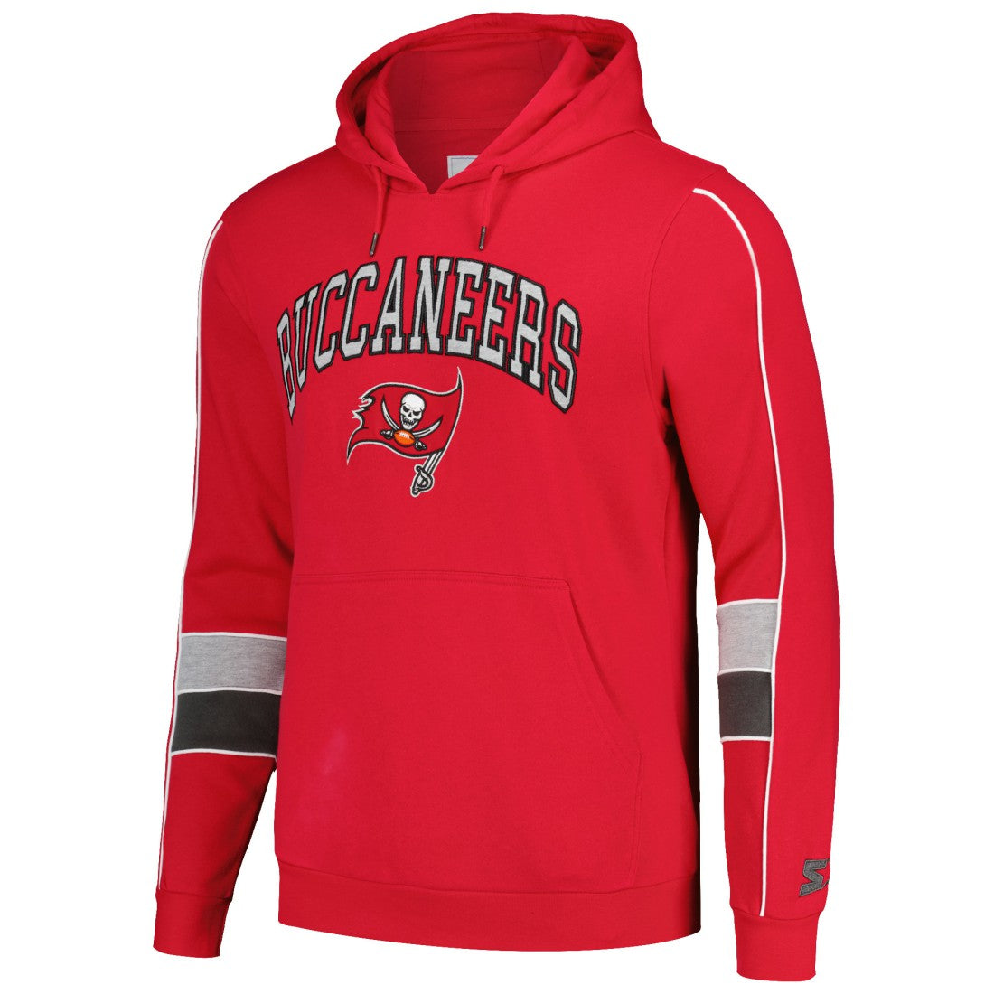Tampa Bay Buccaneers Starter Captain Pullover Hoodie Red