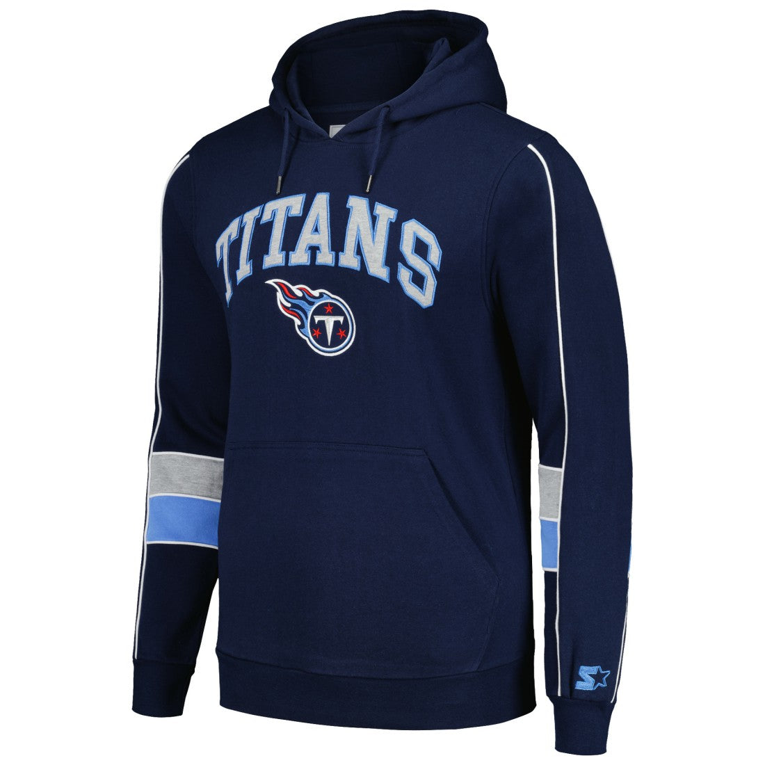 Tennessee Titans Starter Captain Pullover Hoodie Navy