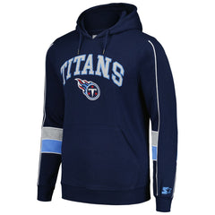 Tennessee Titans Starter Captain Pullover Hoodie Navy
