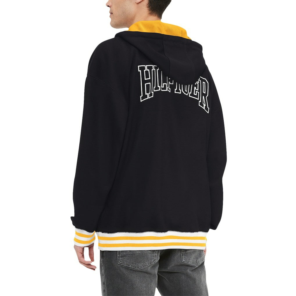 Pittsburgh Steelers Tommy Hilfiger Aaron Quarter-Zip Hoodie Black