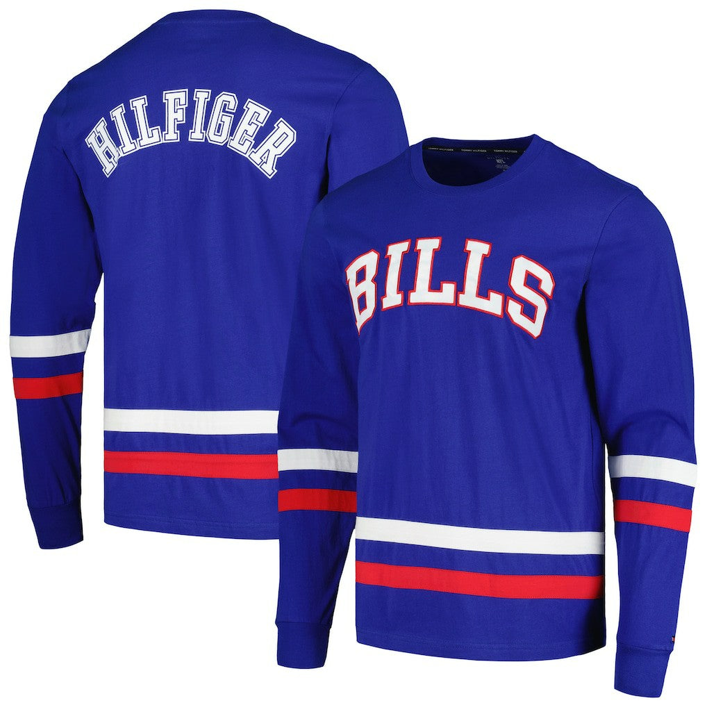 Buffalo Bills Tommy Hilfiger Nolan Long Sleeve T-Shirt Royal/Red