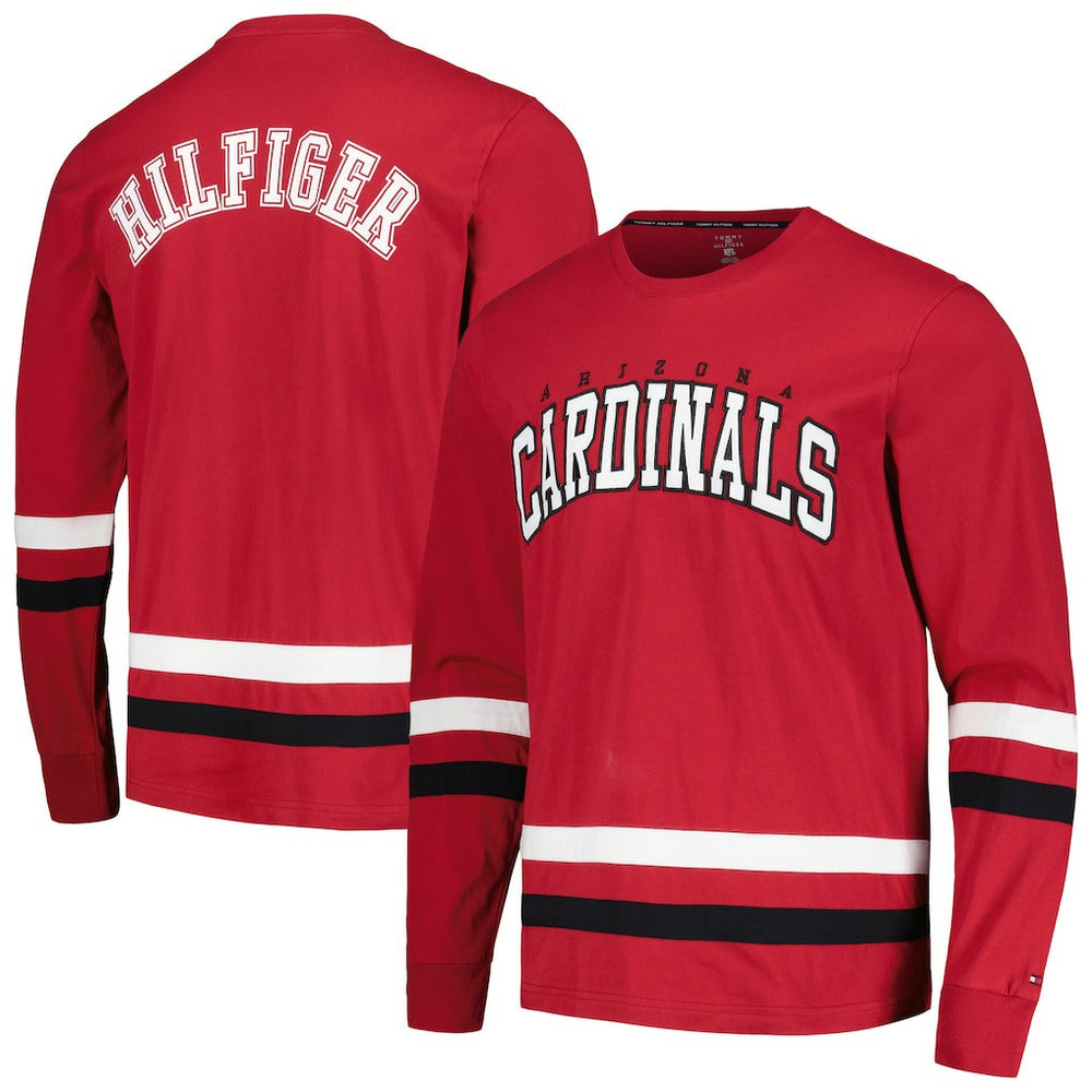 Arizona Cardinals Tommy Hilfiger Nolan Long Sleeve T-Shirt Cardinal/Black