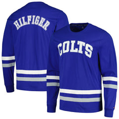 Indianapolis Colts Tommy Hilfiger Nolan Long Sleeve T-Shirt Royal/Gray