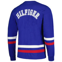 New York Giants Tommy Hilfiger Nolan Long Sleeve T-Shirt Royal/Red