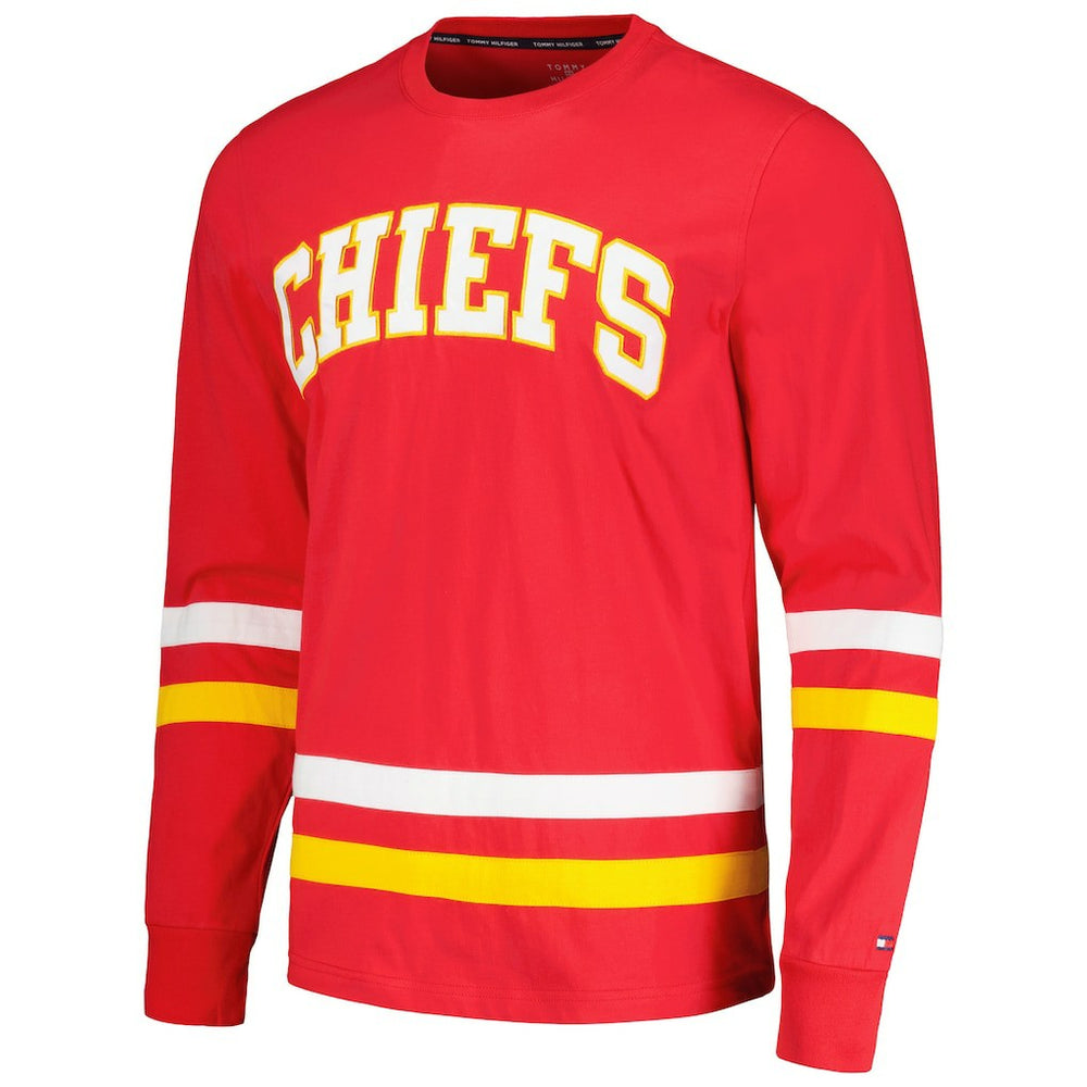 Kansas City Chiefs Tommy Hilfiger Nolan Long Sleeve T-Shirt Red/Gold