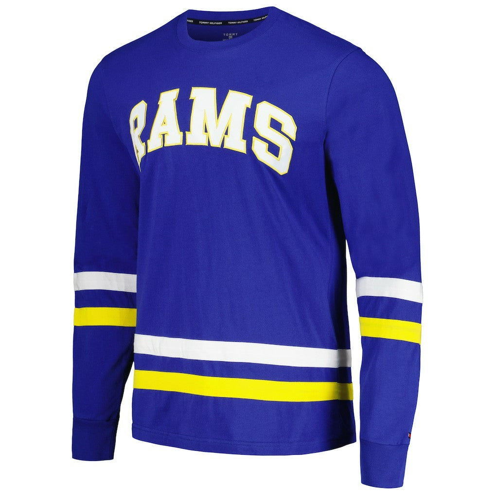 Los Angeles Rams Tommy Hilfiger Nolan Long Sleeve T-Shirt Royal/Gold