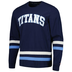 Tennessee Titans Tommy Hilfiger Nolan Long Sleeve T-Shirt Navy/Light Blue