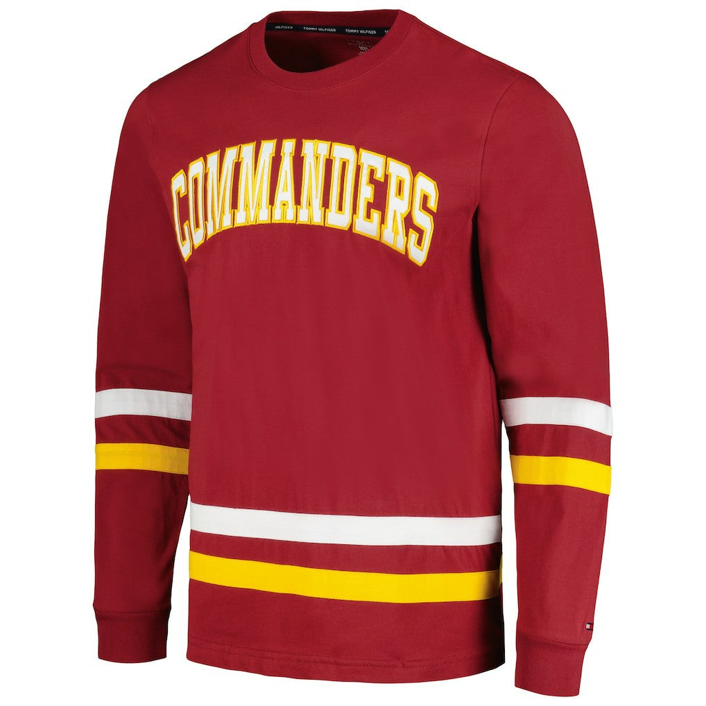 Washington Commanders Tommy Hilfiger Nolan Long Sleeve T-Shirt Burgundy/Gold