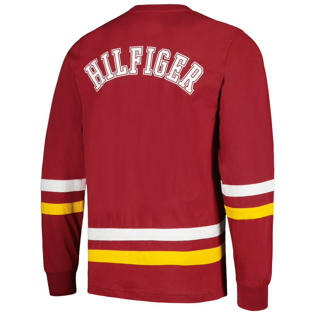 Washington Commanders Tommy Hilfiger Nolan Long Sleeve T-Shirt Burgundy/Gold