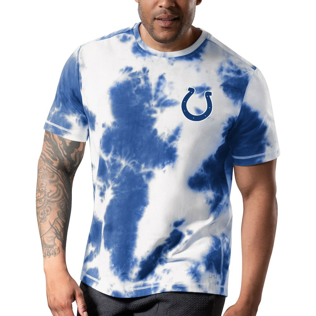Indianapolis Colts MSX by Michael Strahan Freestyle Tie-Dye T-Shirt Royal