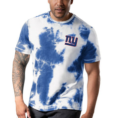 New York Giants MSX by Michael Strahan Freestyle Tie-Dye T-Shirt Royal