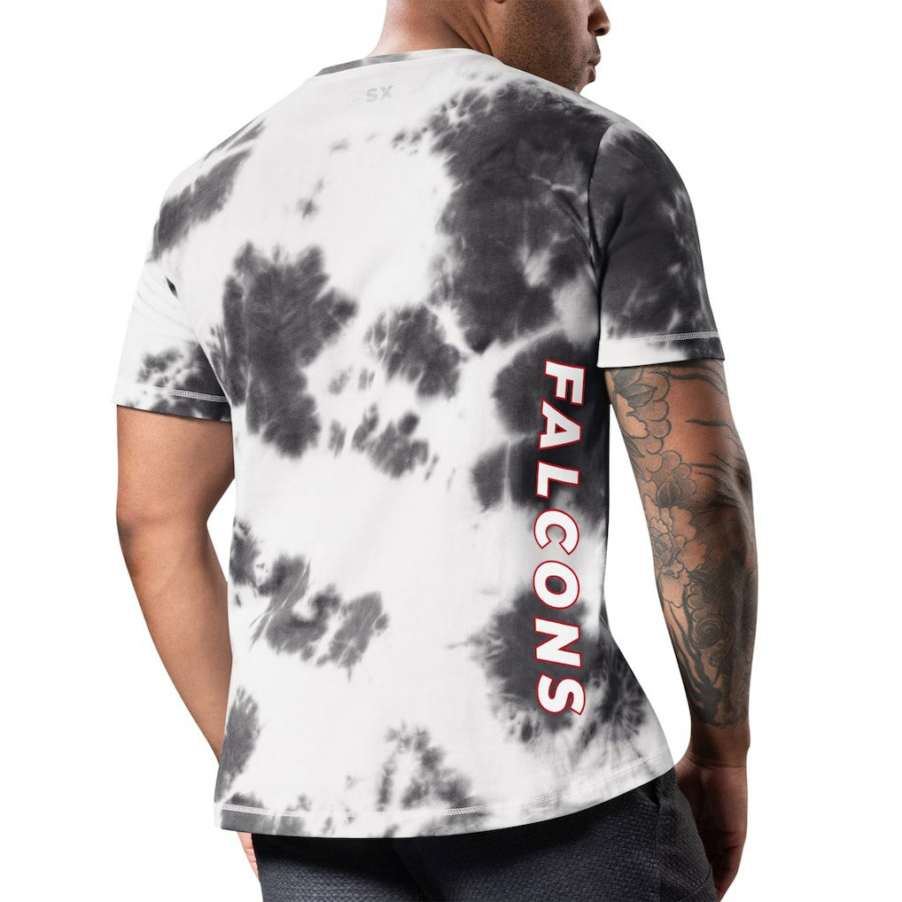Atlanta Falcons MSX by Michael Strahan Freestyle Tie-Dye T-Shirt Black