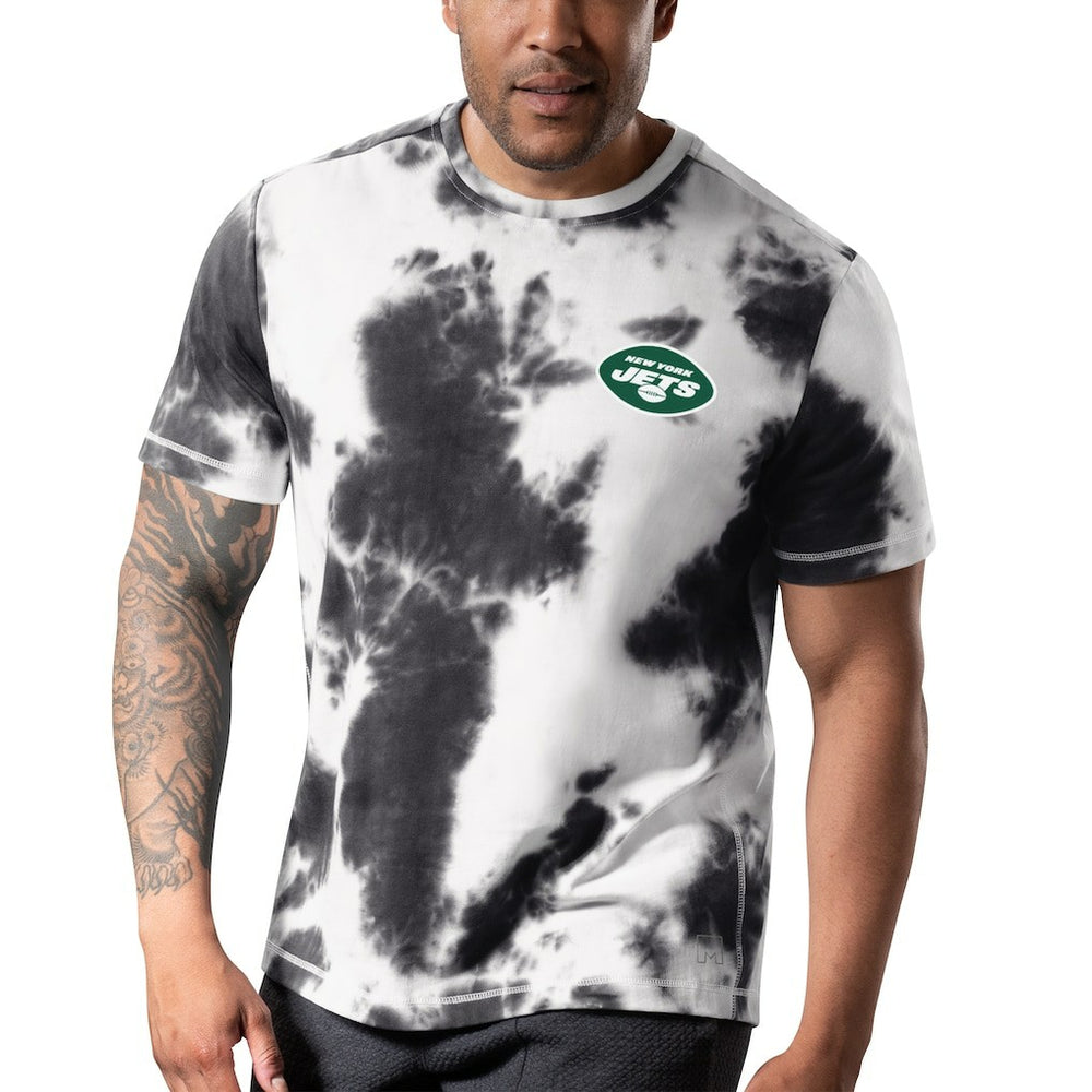 New York Jets MSX by Michael Strahan Freestyle Tie-Dye T-Shirt Black
