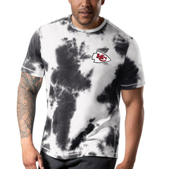 Kansas City Chiefs MSX by Michael Strahan Freestyle Tie-Dye T-Shirt Black
