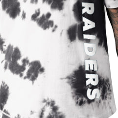 Las Vegas Raiders MSX by Michael Strahan Freestyle Tie-Dye T-Shirt Black
