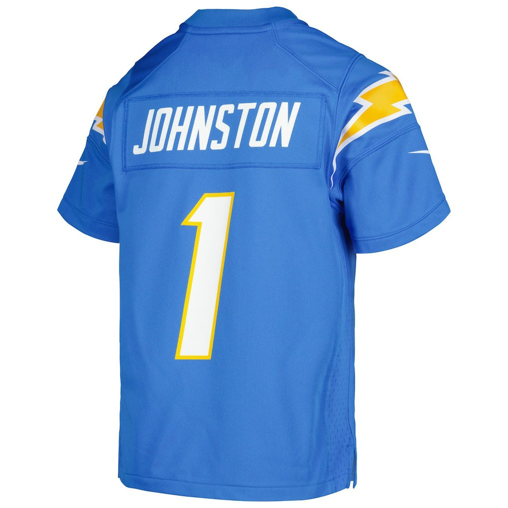 Quentin Johnston Los Angeles Chargers Youth Game Jersey Powder Blue
