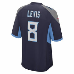 Will Levis Tennessee Titans Youth Game Jersey Navy