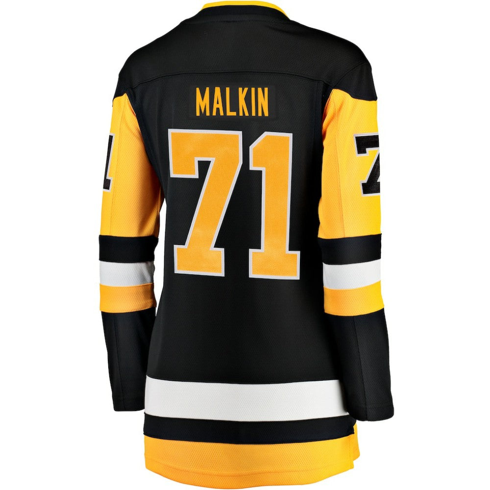 NHL Evgeni Malkin Pittsburgh Penguins Fanatics Women's Home Breakaway Player Jersey - Black