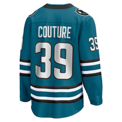 NHL Logan Couture San Jose Sharks Fanatics Home Breakaway Jersey - Teal