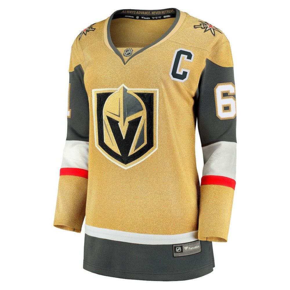 NHL Mark Stone Vegas Golden Knights Fanatics Women's Captain Patch Home Breakaway Player Jersey - Gold