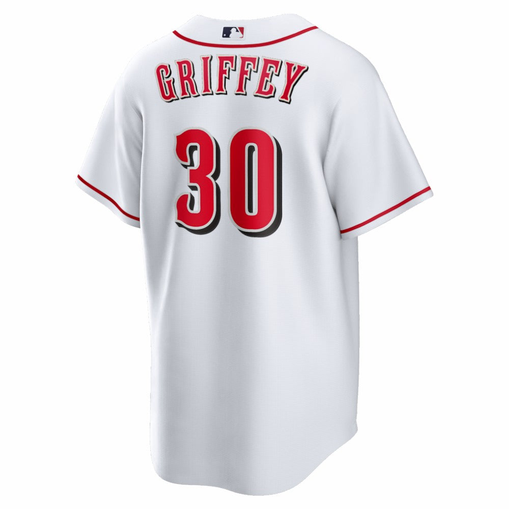 Ken Griffey Jr. Cincinnati Reds Nike Home Retired Player Replica Jersey - White Jerseys