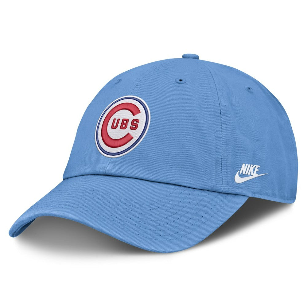 Chicago Cubs Nike Cooperstown Club Adjustable Hat - Light Blue Hats