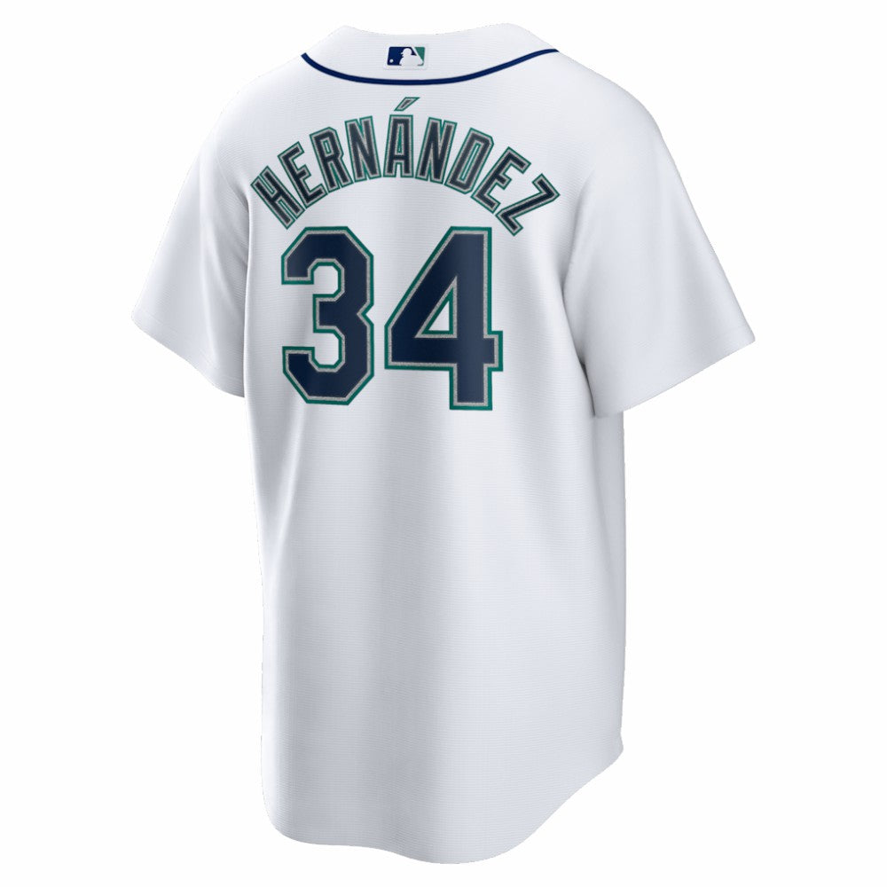 Felix Hernandez Seattle Mariners Nike Home Retired Player Replica Jersey - White Jerseys