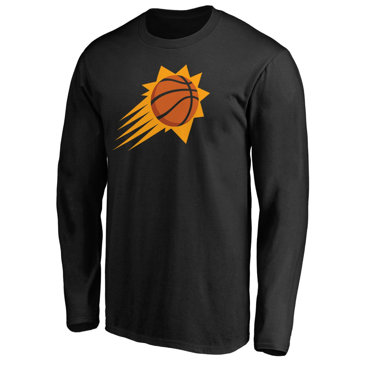 Phoenix Suns Primary Logo Long Sleeve T-Shirt Black