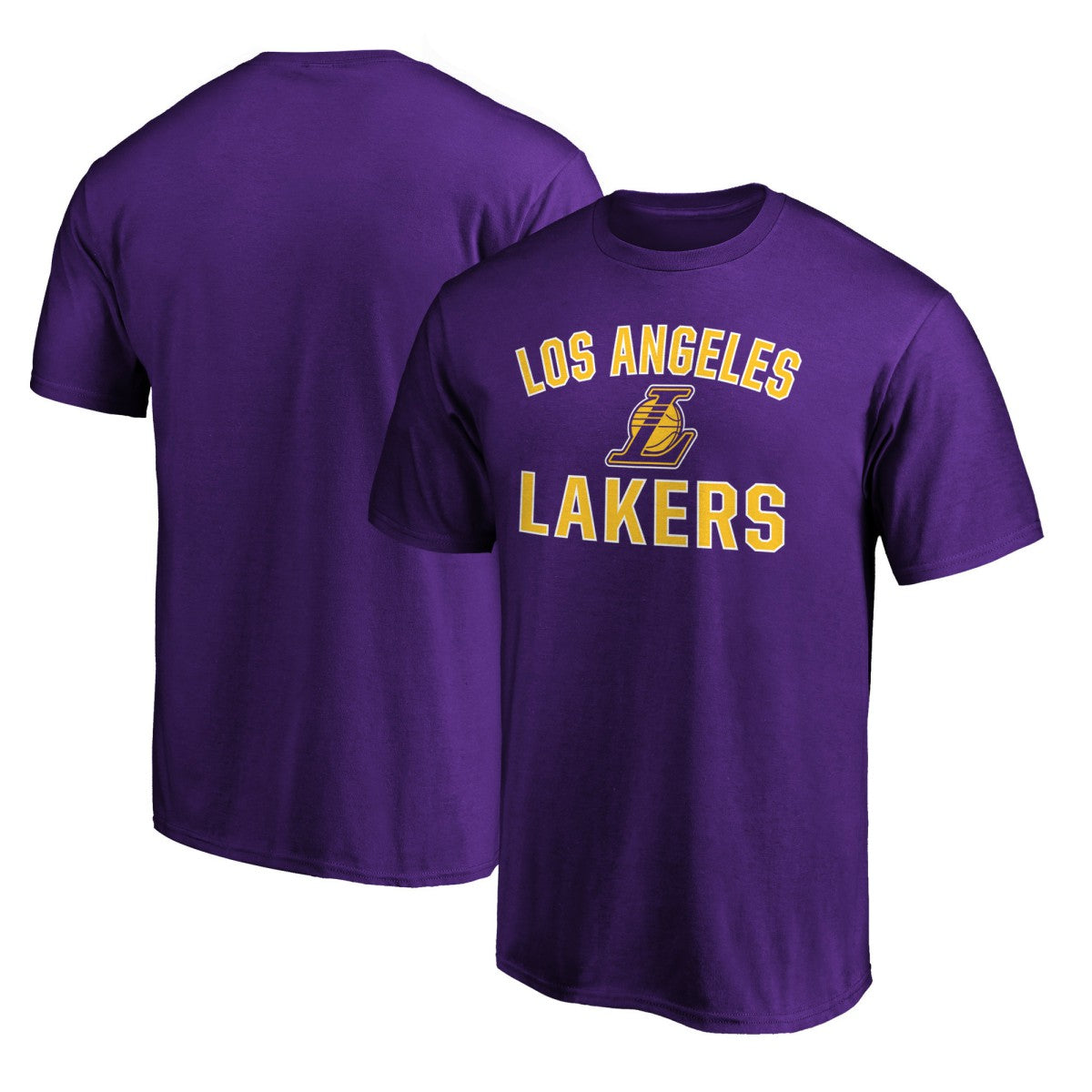 Los Angeles Lakers Victory Arch T-Shirt Purple