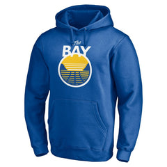 Golden State Warriors The Bay Logo Pullover Hoodie Royal