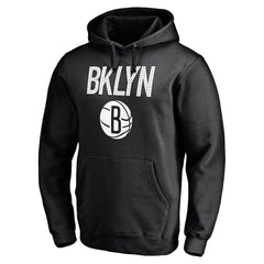 Brooklyn Nets Hometown Collection Post Up Pullover Hoodie Black