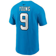 Bryce Young Carolina Panthers Player Name & Number T-Shirt Blue