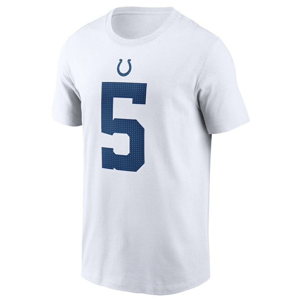 Anthony Richardson Indianapolis Colts Player Name & Number T-Shirt White