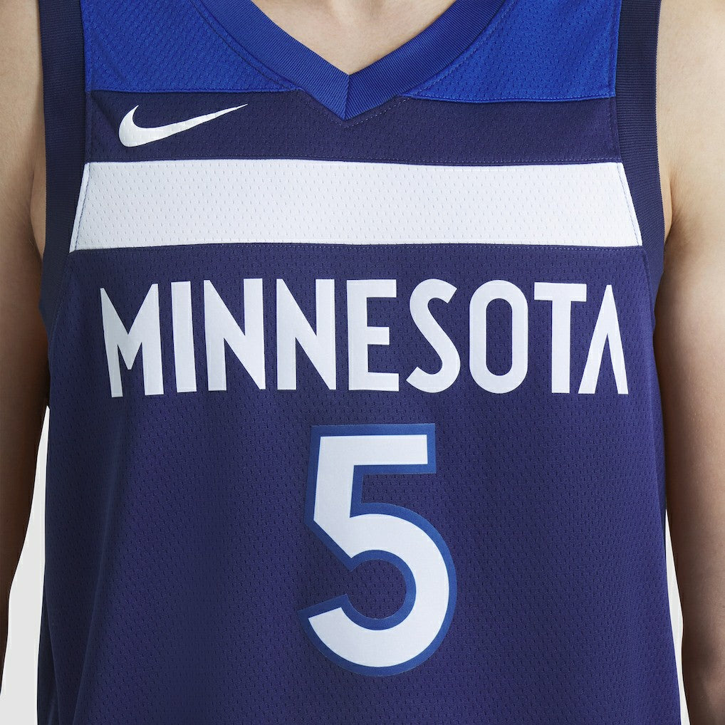 Anthony Edwards Minnesota Timberwolves Unisex Swingman Jersey Icon Edition Navy