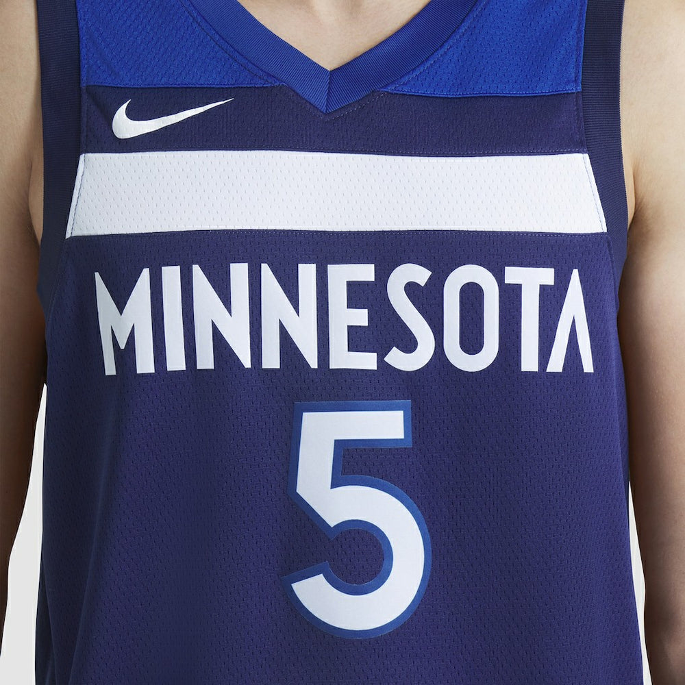 Anthony Edwards Minnesota Timberwolves Unisex Swingman Jersey Icon Edition Navy