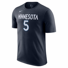 Anthony Edwards Minnesota Timberwolves Icon 2022/23 Name & Number T-Shirt Navy