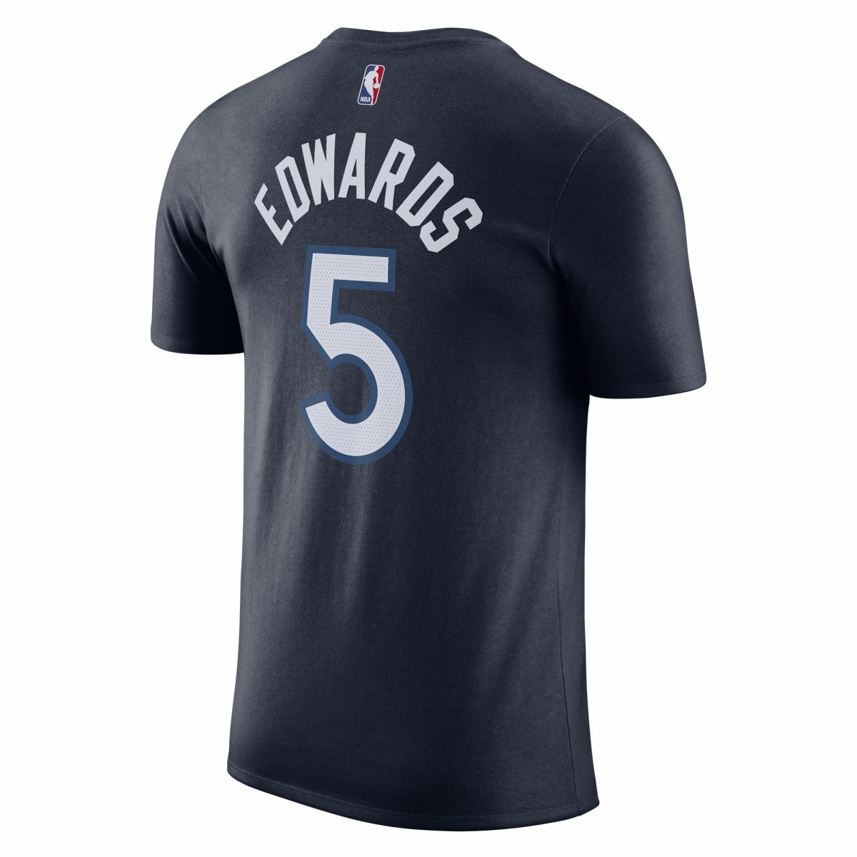 Anthony Edwards Minnesota Timberwolves Icon 2022/23 Name & Number T-Shirt Navy