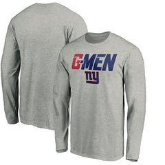 New York Giants Hometown Collection G-Men Long Sleeve T-Shirt Gray