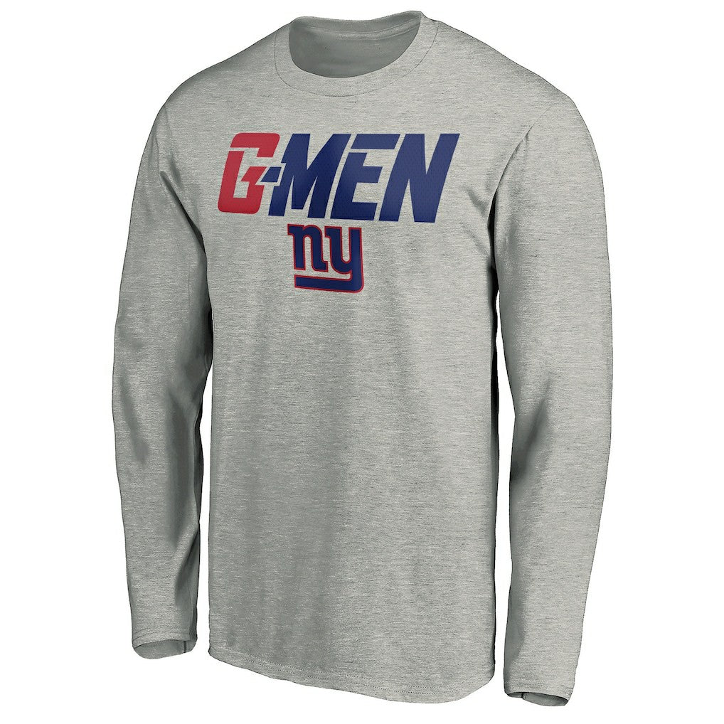 New York Giants Hometown Collection G-Men Long Sleeve T-Shirt Gray