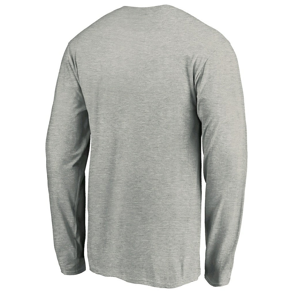 Las Vegas Raiders Hometown Collection Raider Nation Long Sleeve T-Shirt Gray
