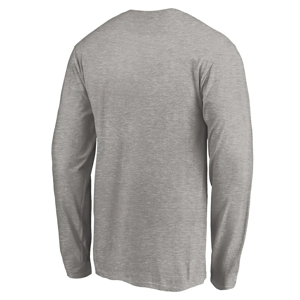 San Francisco 49ers Team Lockup Long Sleeve T-Shirt Gray