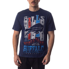 Buffalo Bills The Wild Collective Unisex Tour Band T-Shirt Navy