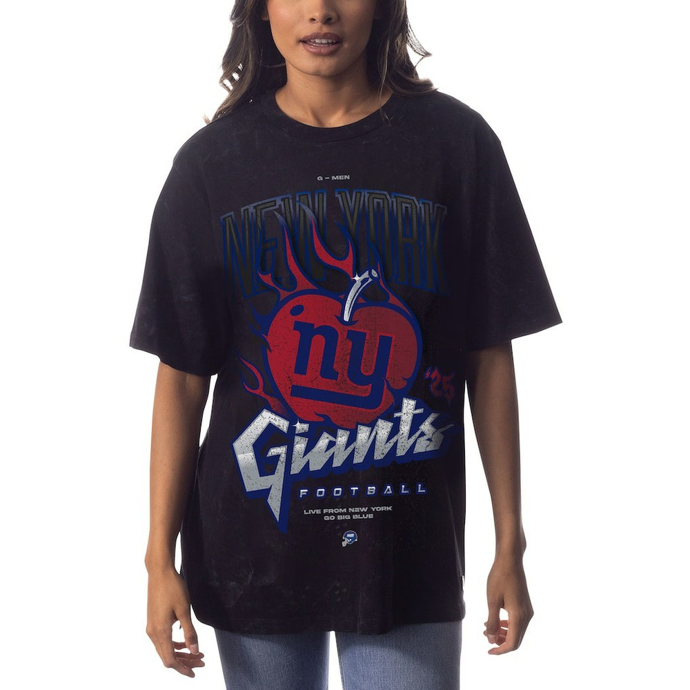 New York Giants The Wild Collective Unisex Tour Band T-Shirt Black