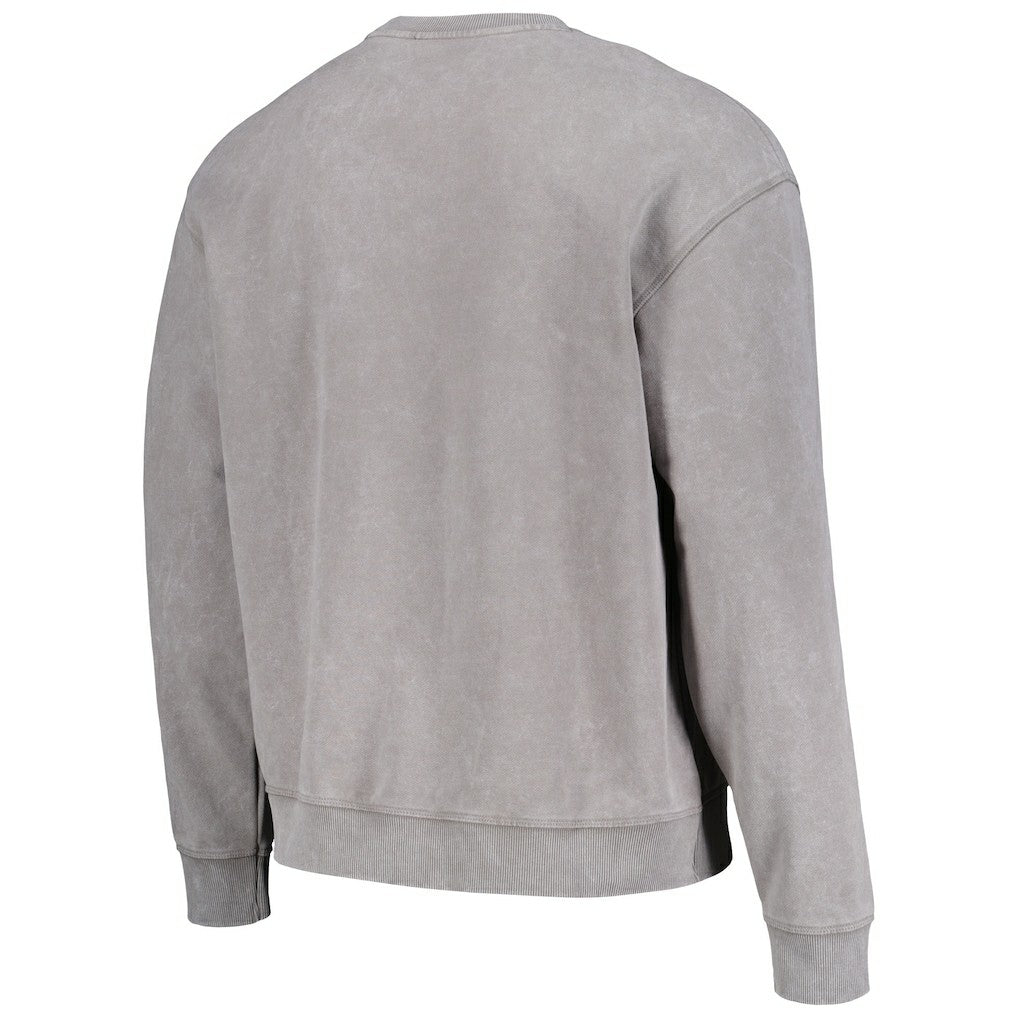 San Francisco 49ers The Wild Collective Unisex Distressed Pullover Sweatshirt Gray