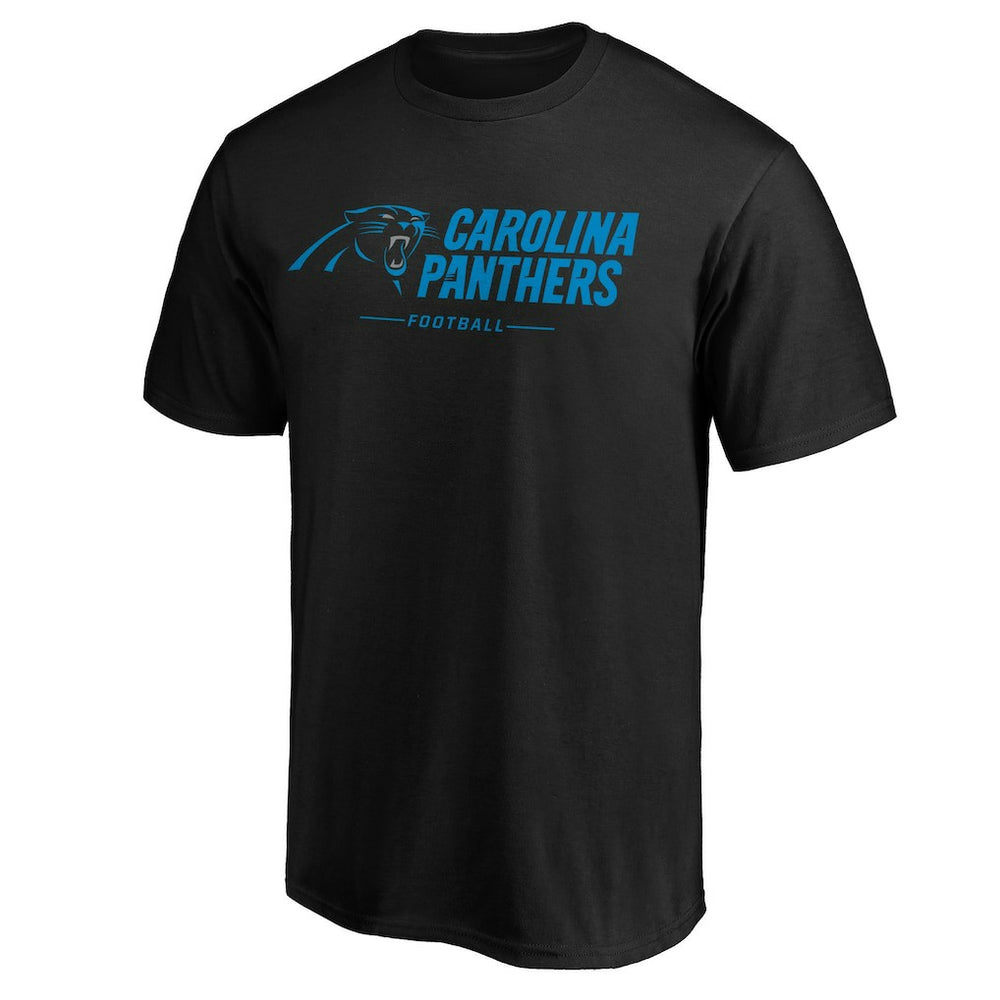 Carolina Panthers Team Lockup T-Shirt Black