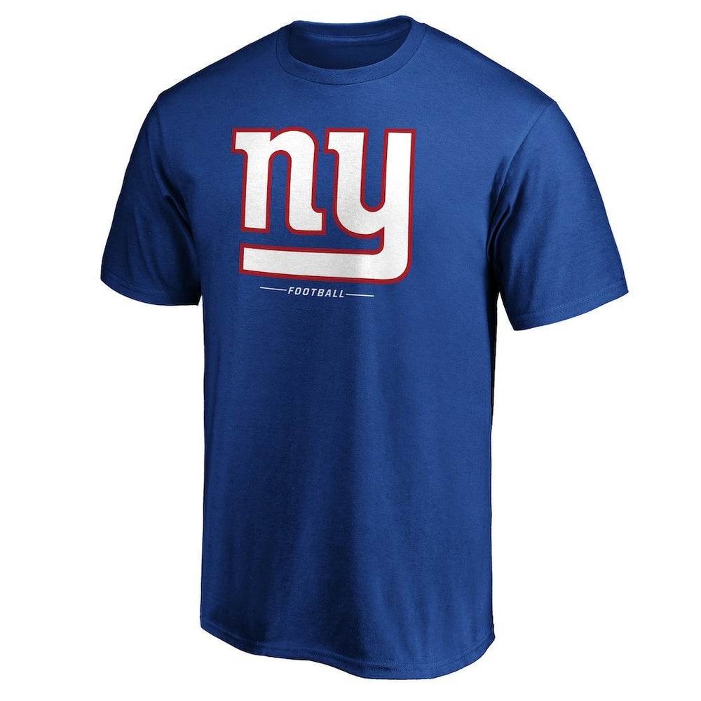 New York Giants Team Lockup T-Shirt Royal