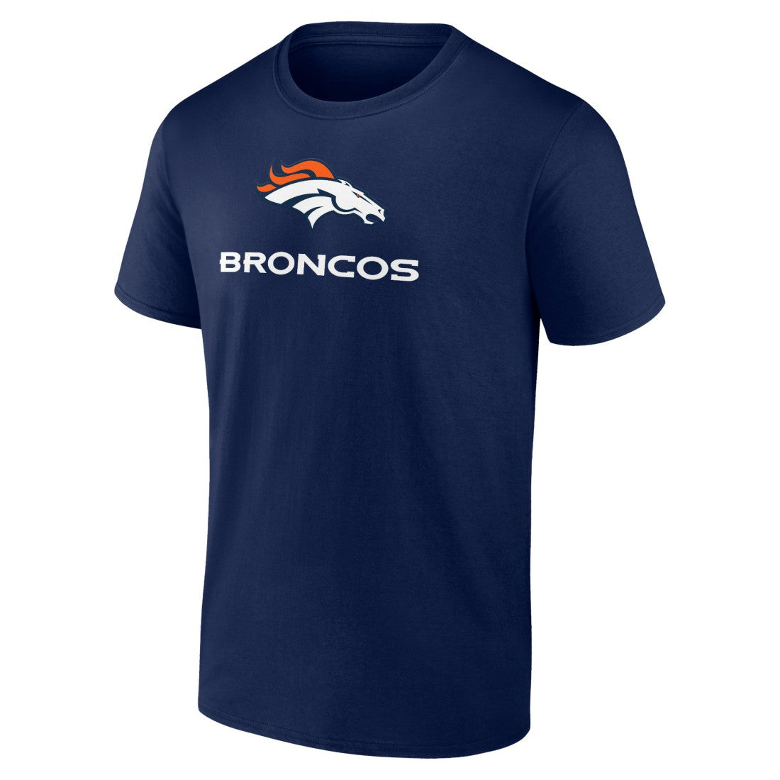 Denver Broncos Team Lockup T-Shirt Navy