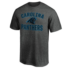 Carolina Panthers Victory Arch T-Shirt Heather Charcoal