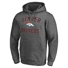 Denver Broncos Victory Arch Pullover Hoodie Charcoal