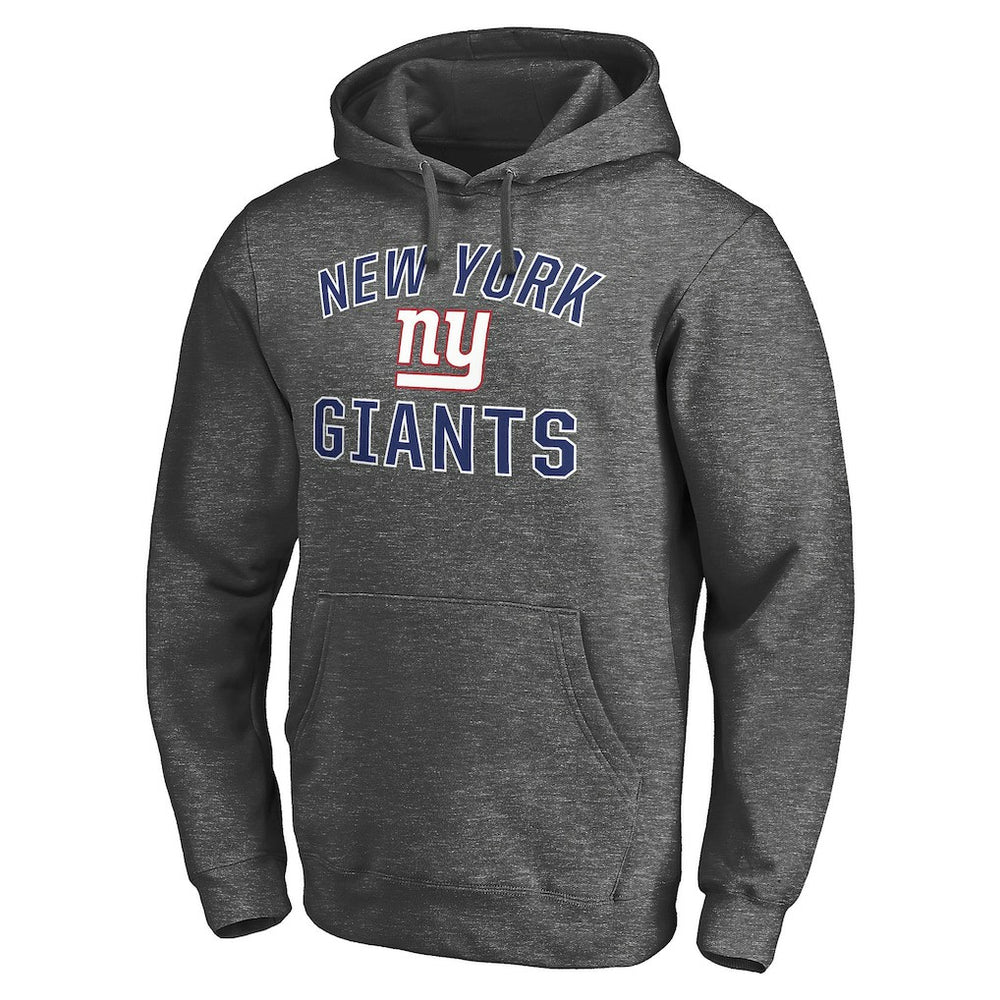 New York Giants Victory Arch Pullover Hoodie Charcoal